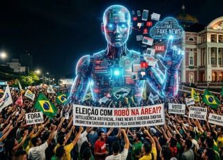 ELEIÇÃO COM ROBÔ NA ÁREA!: inteligência artificial, fake news e guerra digital prometem sacudir a disputa pelo Governo do Amazonas