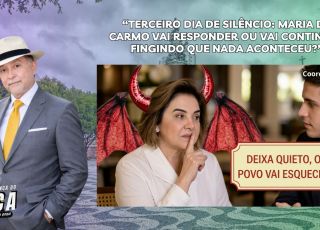 'TERCEIRA BRONCA DO ZACA': MARIA ENXOFRE DO CARMO QUER GOVERNAR O AMAZONAS, MAS NÃO RESPONDE CASO DA MÃE BARRADA COM BEBÊ NA FACULDADE SANTA TERESA