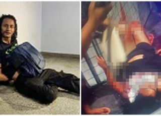 IMAGEM FORTE! Homem enlouquecido de ciúme aplica três facadas no peito da ex-companheira no Terminal de Integração 3, bairro Cidade Nova, Zona Norte de Manaus. VEJA VÍDEOS