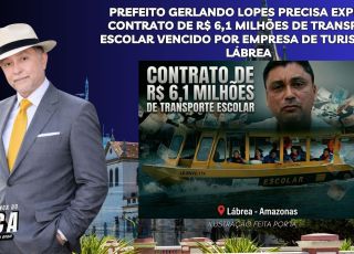 'A BRONCA DO ZACA': PREFEITO GERLANDO LOPES PRECISA EXPLICAR CONTRATO DE R$ 6,1 MILHÕES DE TRANSPORTE ESCOLAR VENCIDO POR EMPRESA DE TURISMO EM LÁBREA