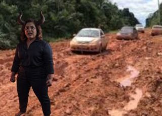 DESPREPARO ESCANCARADO: Maria do Carmo promete 'resolver' a BR-319, mas ignora que estrada é federal e não depende do Governo do Amazonas. VEJA VÍDEO