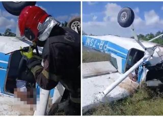 Morre a segunda vítima da queda do avião monomotor no Aeroclube do Amazonas: aluno Ulisses de Oliveira