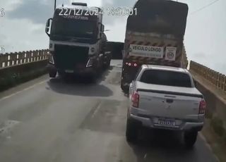 Vídeos inéditos mostram momento exato da queda da Ponte JK e expõem desgaste estrutural. VEJA AS IMAGENS