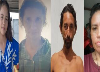 Polícia Civil do Amazonas pede ajuda na divulgação de imagens de quatro pessoas que desapareceram em locais distintos de Manaus