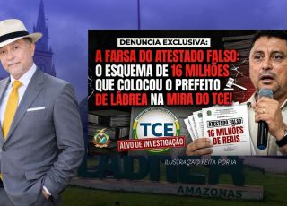 'A BRONCA DO ZACA': PREFEITO GERLANDO LOPES NA MIRA DO TCE POR CONTRATO DE R$ 16,8 MILHÕES COM SUSPEITA DE DOCUMENTO FALSO