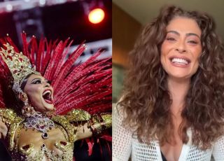 ''Foi um sonho'', diz Juliana Paes ao anunciar saída da Unidos do Viradouro