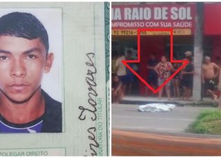 Caçamba atropela e mata homem neste domingo na avenida Margarita, Zona Norte de Manaus