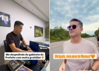 David Almeida faz despedida simbólica e prepara gabinete para Renato Júnior assumir prefeitura. VEJA VÍDEO