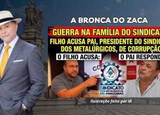 'A BRONCA DO ZACA': ESCÂNDALO NO SINDICATO DOS METALÚRGICOS: ADVOGADO THIAGO MONTEIRO ROMPE COM O PRÓPRIO PAI, O PRESIDENTE WALDEMIR SANTANA, E FAZ DENÚNCIAS GRAVES DE CORRUPÇÃO E ENRIQUECIMENTO ILÍCITO