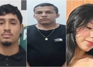 Polícia divulga imagens de dois homens e uma mulher procurados por roubo e venda de celulares em Manaus
