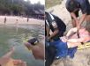 Turista alemão é atingido com arma de choque após entrar nu no mar na chamada ''Ilha da Morte''