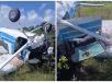 IMAGENS FORTES! Piloto morre na hora e aluno fica gravemente ferido em queda de avião de pequeno porte no Aeroclube do Amazonas. VEJA VÍDEOS