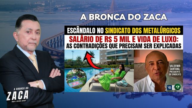 'A BRONCA DO ZACA': ROSELANY MENDONÇA, DIRETORA FINANCEIRA DO SINDICATO DOS METALÚRGICOS, TEM SALÁRIO DE 5 MIL MAS VIVE COMO MILIONÁRIA, APONTAM DENÚNCIAS