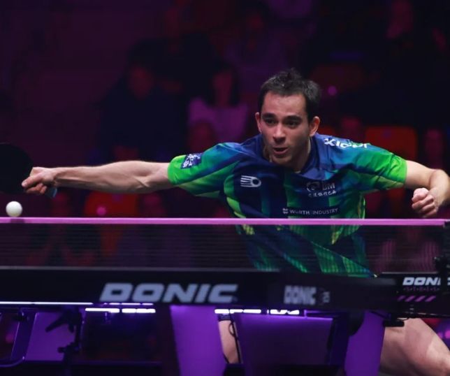 Hugo Calderano garante bronze na Copa do Mundo após queda na semifinal