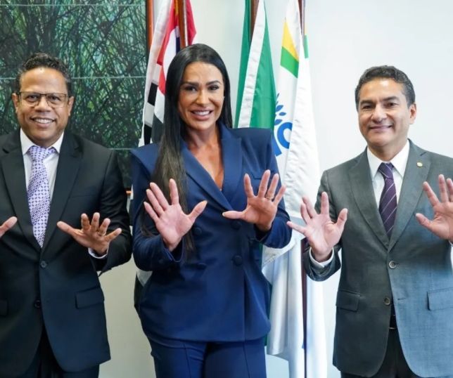 Gracyanne Barbosa anuncia pré-candidatura a deputada federal e diz estar preparada. VEJA VÍDEO