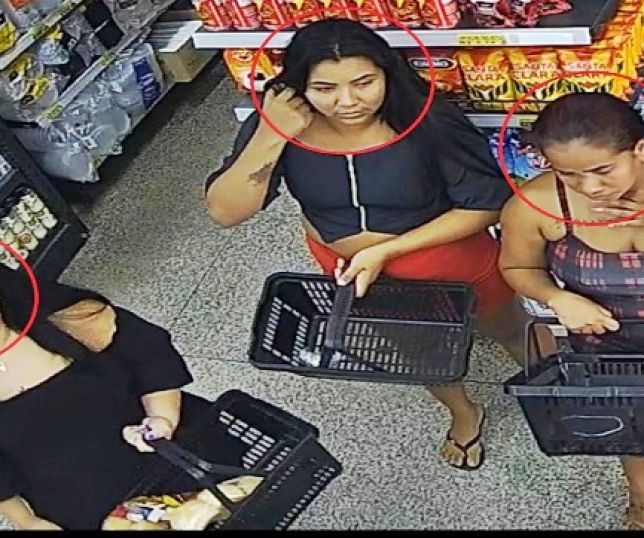 Câmeras de segurança filmam mulheres conhecidas como 'ratazanas' praticando furtos em lojas e mercadinhos nas zonas Norte e Leste de Manaus. VEJA VÍDEOS