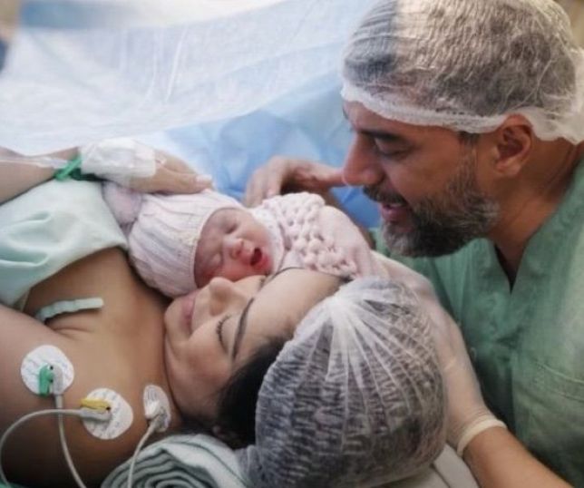 Wilson Lima anuncia nascimento da filha Helena e celebra nas redes sociais