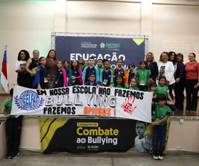 Educadores da rede estadual de ensino participam de lançamento da Campanha de Combate ao Bullying 2026