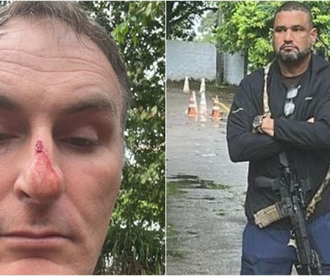 PM denuncia que foi agredido por equipe da Core durante briga de trânsito e confusão com policial civil, em Manaus