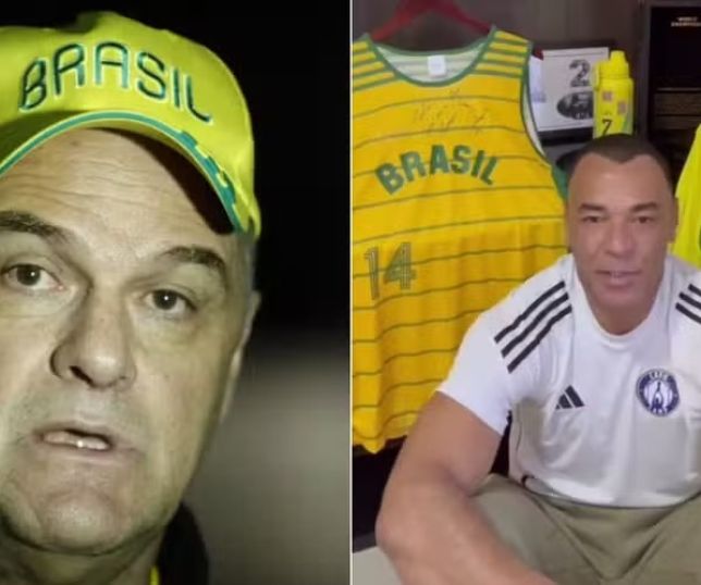 Ídolo do futebol brasileiro, Cafu se despede de Oscar Schmidt: 'O Pelé do basquete'