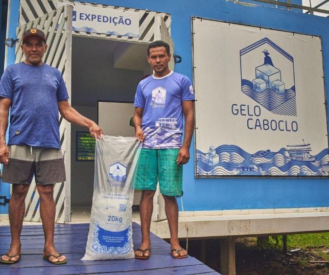 Energia solar impulsiona produção de gelo e transforma economia ribeirinha no Amazonas