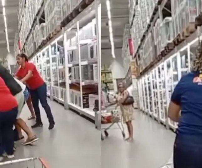 Briga entre mulheres em supermercado de Manaus viraliza e mobiliza clientes. VEJA VÍDEO