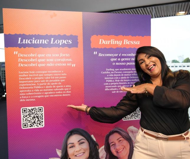 Ufam abre exposição com histórias de mulheres que romperam o ciclo de violência com apoio da Defensoria