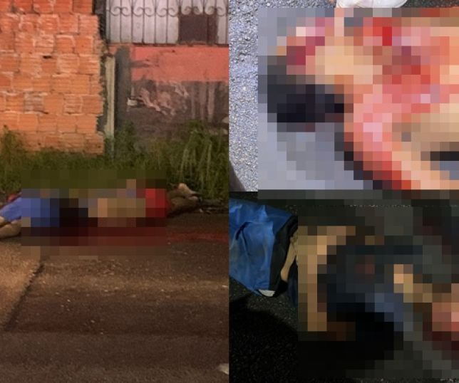  IMAGENS FORTES! Dois homens amarrados são retirados de carro e executados a tiros no bairro Cidade de Deus, Zona Norte de Manaus. VEJA VÍDEOS E REPORTAGEM DO 'PORTAL DO ZACARIAS' AO VIVO