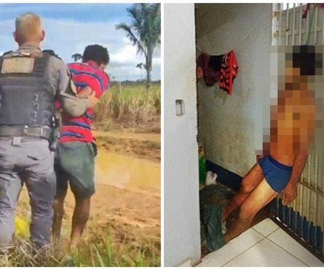 IMAGENS FORTES! Homem que estuprou sobrinha, tentou estrangular a mãe e matou um casal de irmãos a facadas é encontrado morto em cela da delegacia de Boca do Acre, interior do Amazonas. VEJA VÍDEOS E REPORTAGEM DO 'PORTAL DO ZACARIAS' AO VIVO