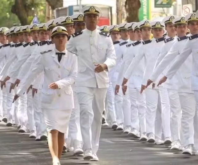 Marinha abre concurso com 49 vagas para a Escola Naval; inscrições começam nesta quinta