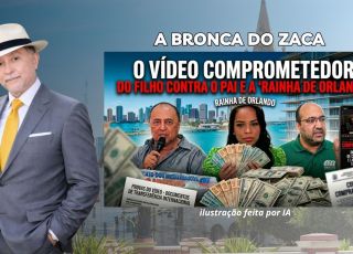 'A BRONCA DO ZACA': O VÍDEO COMPROMETEDOR DO FILHO CONTRA O PAI E A 'RAINHA DE ORLANDO'