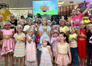 Páscoa Encantada oferece atividades lúdicas para as crianças em Manaus