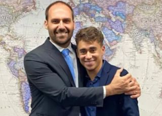 Troca de ataques entre Eduardo Bolsonaro e Nikolas Ferreira expõe tensão interna no PL