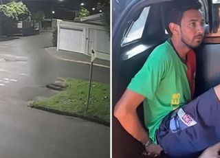 Feminicídio brutal na Páscoa: foragido persegue e mata ex a facadas em praça. VEJA VÍDEO