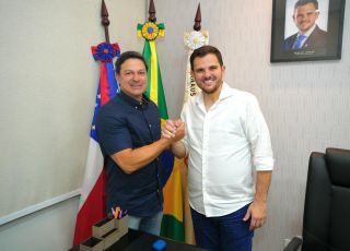 Prefeito Renato Junior anuncia Madson Lino como novo secretário da Seminf