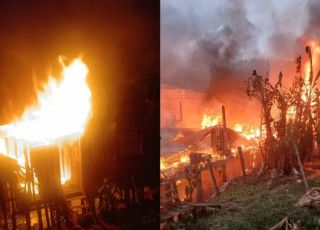 Incêndio devastador destrói casas e deixa famílias desabrigadas no interior do Amazonas. VEJA VÍDEOS