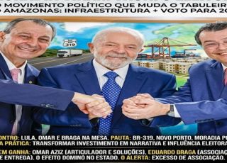 'SEGREDOS DE BASTIDORES': LULA ENTRA NO JOGO: BR-319, PORTO E MORADIA VIRAM TRUNFO ELEITORAL