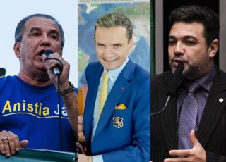 Flávio, Caiado e Zema disputam apoio evangélico e enfrentam cobrança por promessa de Bolsonaro em São Paulo