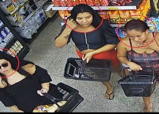 Câmeras de segurança filmam mulheres conhecidas como 'ratazanas' praticando furtos em lojas e mercadinhos nas zonas Norte e Leste de Manaus. VEJA VÍDEOS