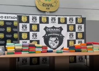 Denarc intercepta 84 quilos de maconha e cocaína, avaliados em R$ 1,6 milhão, que seriam transportados de Manaus com destino ao estado do Pará