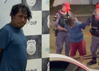 Homem é preso após agredir funcionária em loja de conveniência em Manaus. VEJA VÍDEO