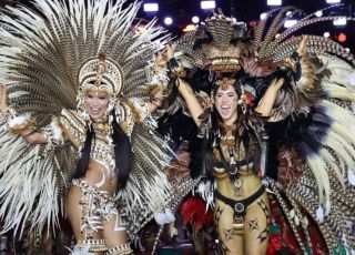 Garantido lota o Sambódromo em lançamento do álbum ''Parintins: Portal do Encantamento''