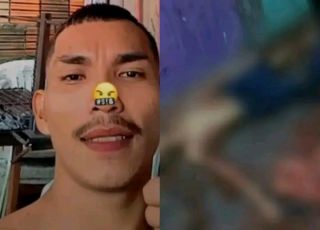 IMAGEM FORTE! Mulher mata companheiro a facadas dentro de casa no município de Parintins, interior do Amazonas