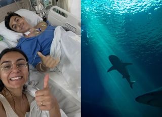 Lua de mel vira tragédia: espanhol perde parte da perna após ataque de tubarão