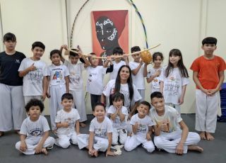 Roda de capoeira promove vivência cultural no Liceu de Artes e Ofícios Cláudio Santoro nesta quinta-feira