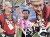 Chute de Messi quebra lente de fotógrafo em treino do Inter Miami
