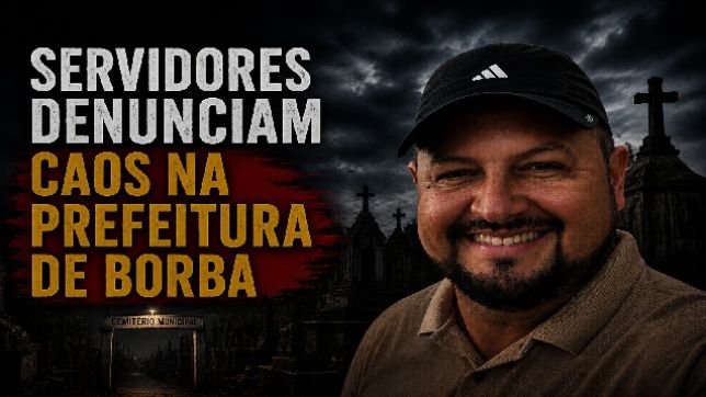 VERGONHA EM BORBA! POR SUPOSTO 'CALOTE', PREFEITO TOCO SANTANA TERIA DEIXADO ATÉ CEMITÉRIO NO ESCURO E SERVIDORES DENUNCIAM CAOS NA PREFEITURA. OUÇA ÁUDIOS