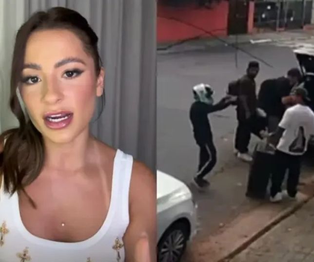 Influenciadora Nathalia Valente vive momentos de terror durante assalto à mão armada em São Paulo