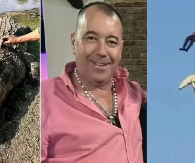 Crocodilo gigante suspeito de matar empresário é abatido e retirado por helicóptero em operação. VEJA VÍDEO