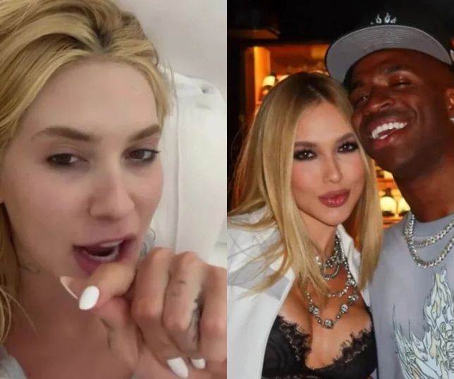 Virginia brinca sobre casamento com Vini Jr. e mostra acessório curioso do jogador